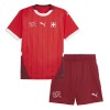 Original Trikotsatz Schweiz Heimtrikot EURO 2024 Für Kinder